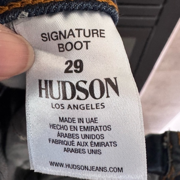 Hudson Women's Bootcut Double Button Mid-Rise Denim Jeans Size 29 - Picture 12 of 13